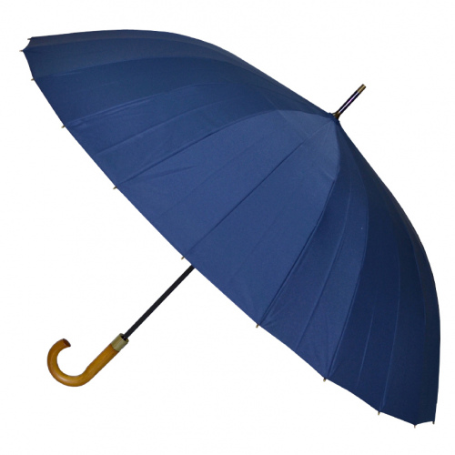 Зонт-трость Ame Yoke, 24 сп., спица 64см, синий