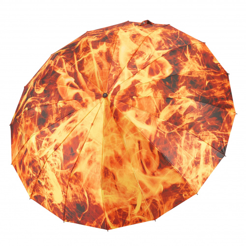 Зонт Ame Yoke, 16 сп., спица 58см, огонь