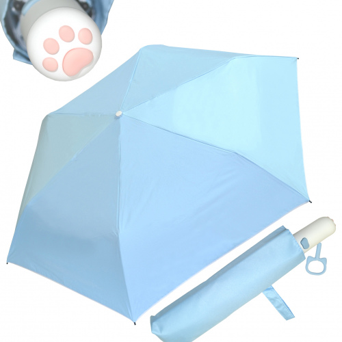 Зонт Ame Yoke, лапки - голубой